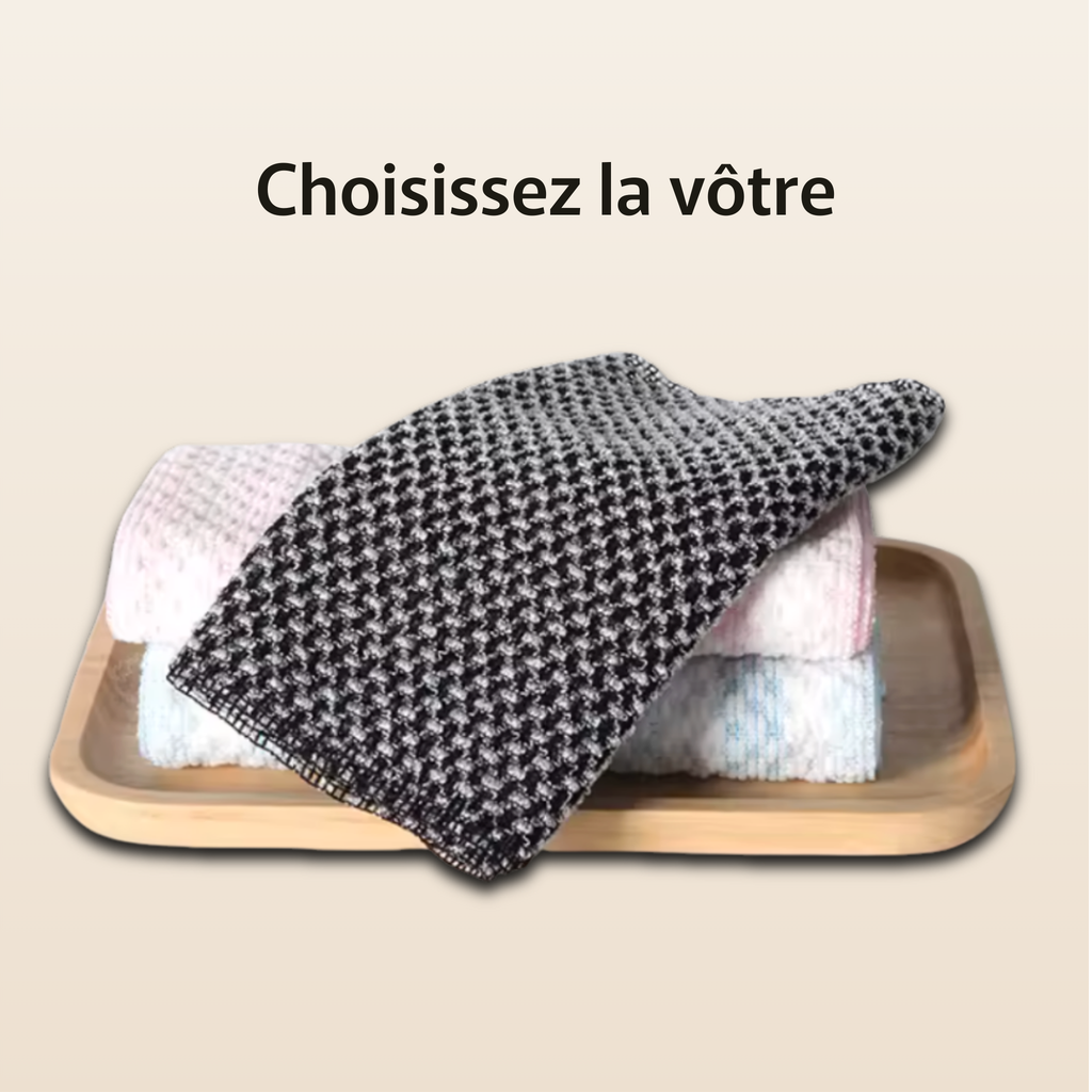 Serviette de bain exfoliante